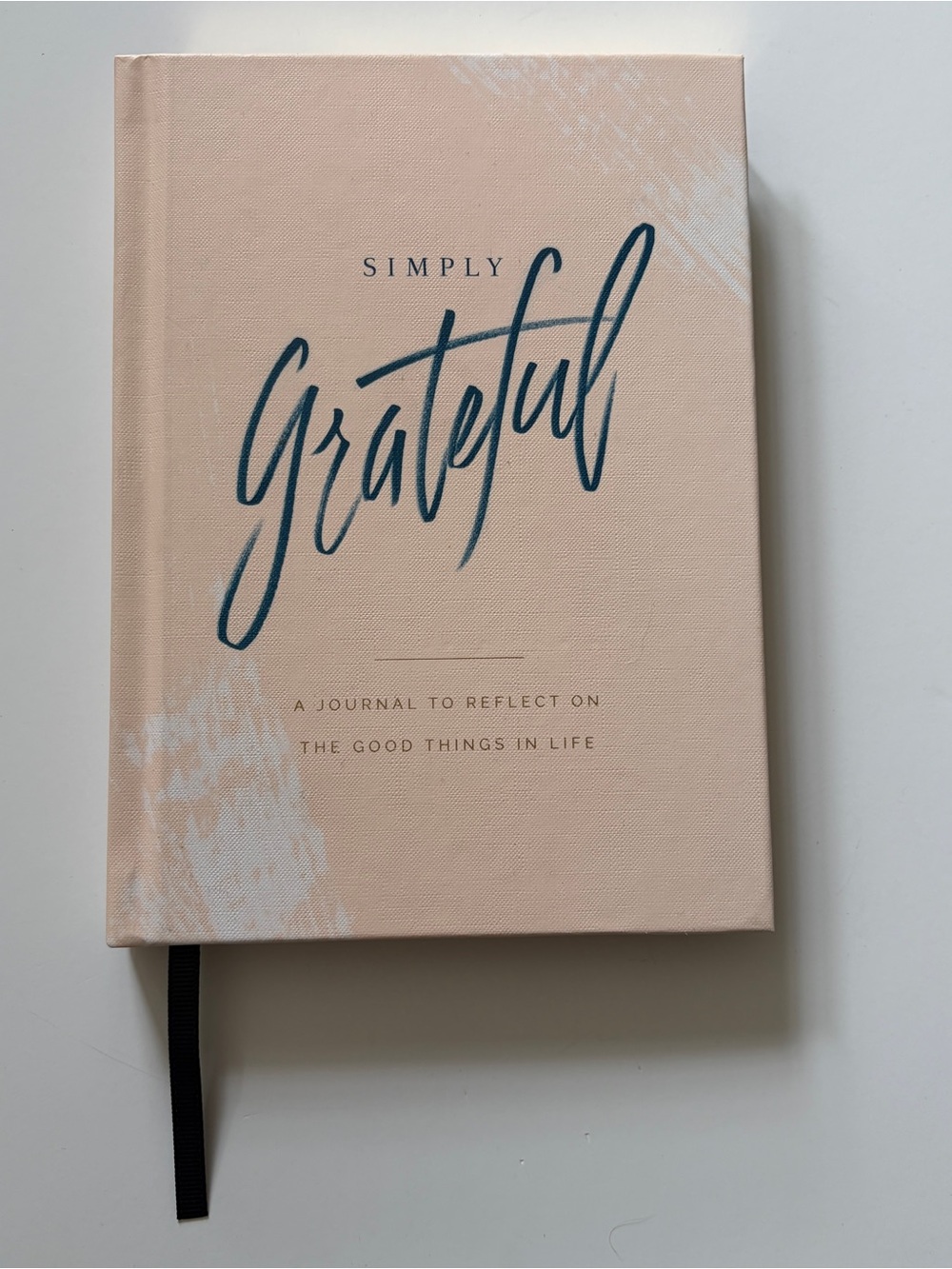 Simply Grateful Pink Journal - Hardcover Gratitude Notebook